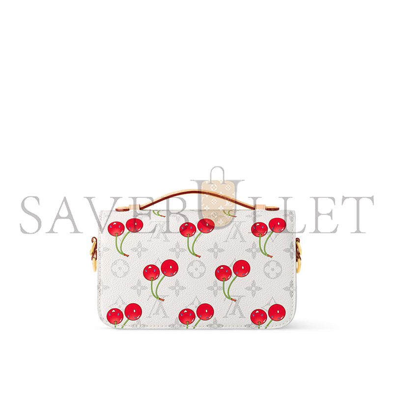 LOUIS VUITTON MURAKAMI LV X TM POCHETTE MÉTIS EAST WEST M14231 (21.5*13.5*6cm) 